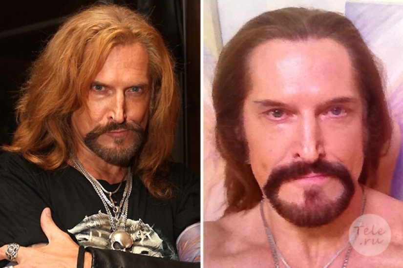 What did the primates of Russian show business look like before they made plastic surgery