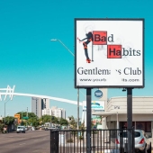 What do roadside strip clubs look like in the States