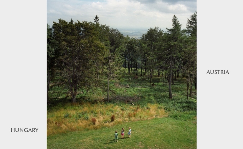 What do the most peaceful borders between European countries look like