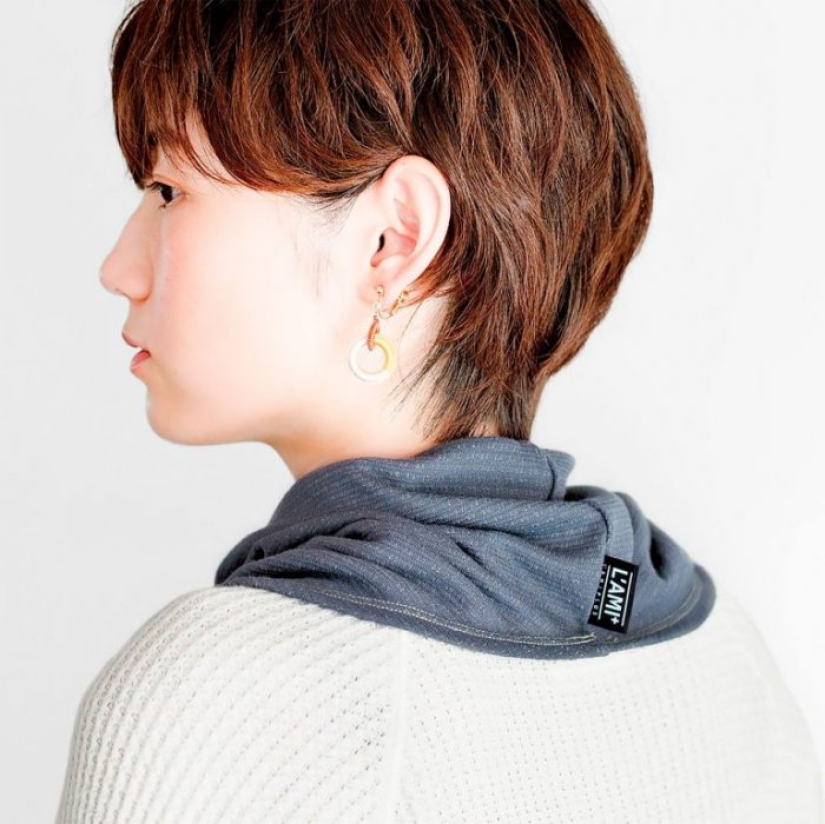 What does a Japanese snood mask look like, a fashionable alternative to a medical mask What does a Japanese snood mask look like, a fashionable alternative to a medical mask