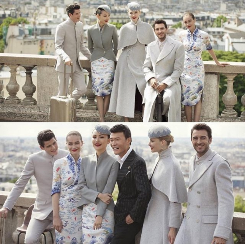 What does the uniform of flight attendants look like in different airlines What does the uniform of flight attendants look like in different airlines