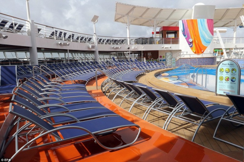 What does the world's largest cruise ship "Symphony of the Seas" look like What does the world's largest cruise ship "Symphony of the Seas" look like