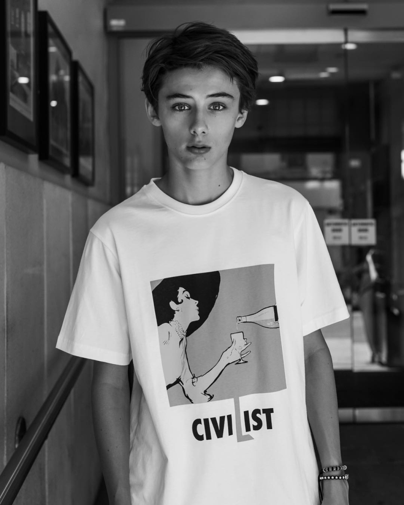 What does William Franklin-Miller look like now — the most beautiful boy in the world