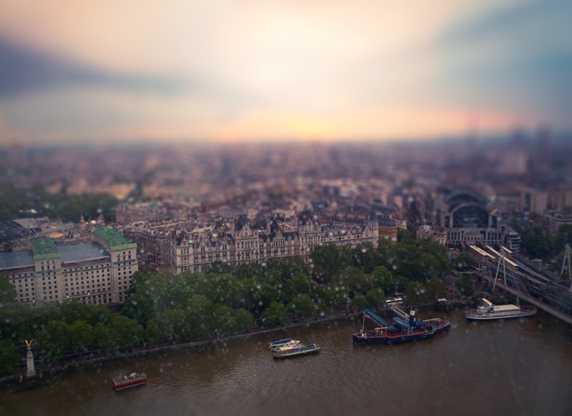 What famous cities look like in tilt-shift photos What famous cities look like in tilt-shift photos