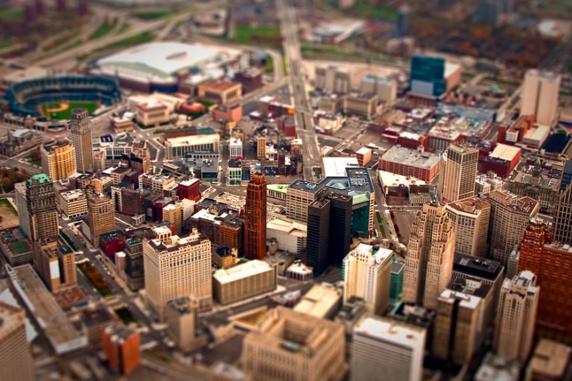 What famous cities look like in tilt-shift photos What famous cities look like in tilt-shift photos