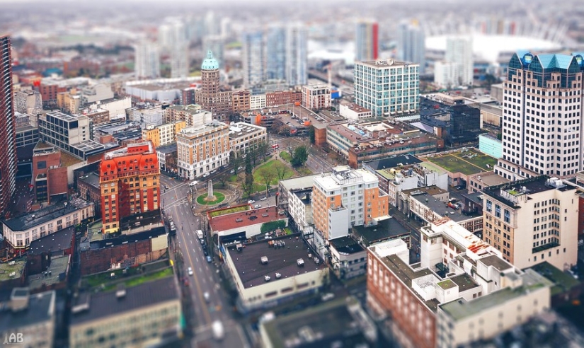 What famous cities look like in tilt-shift photos What famous cities look like in tilt-shift photos