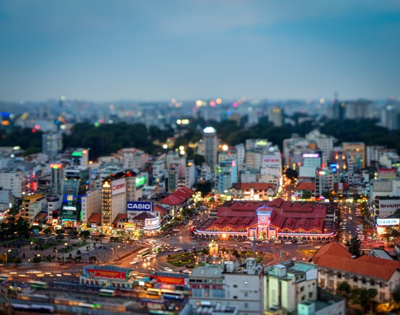 What famous cities look like in tilt-shift photos What famous cities look like in tilt-shift photos
