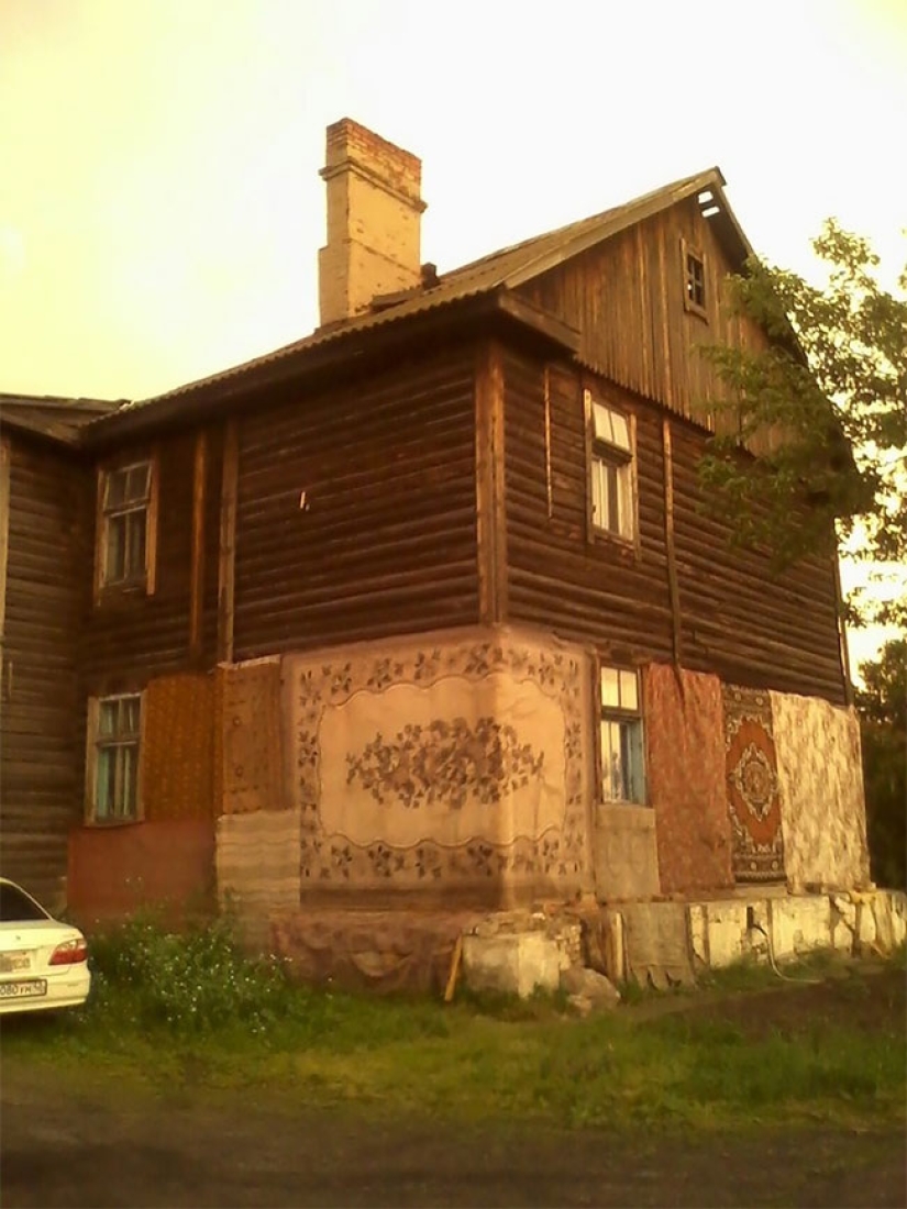 What happens to carpets that have been banished from the apartment What happens to carpets that have been banished from the apartment