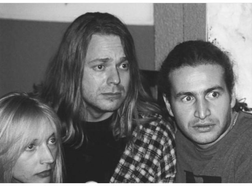 What Russian celebrities looked like in the 1990s