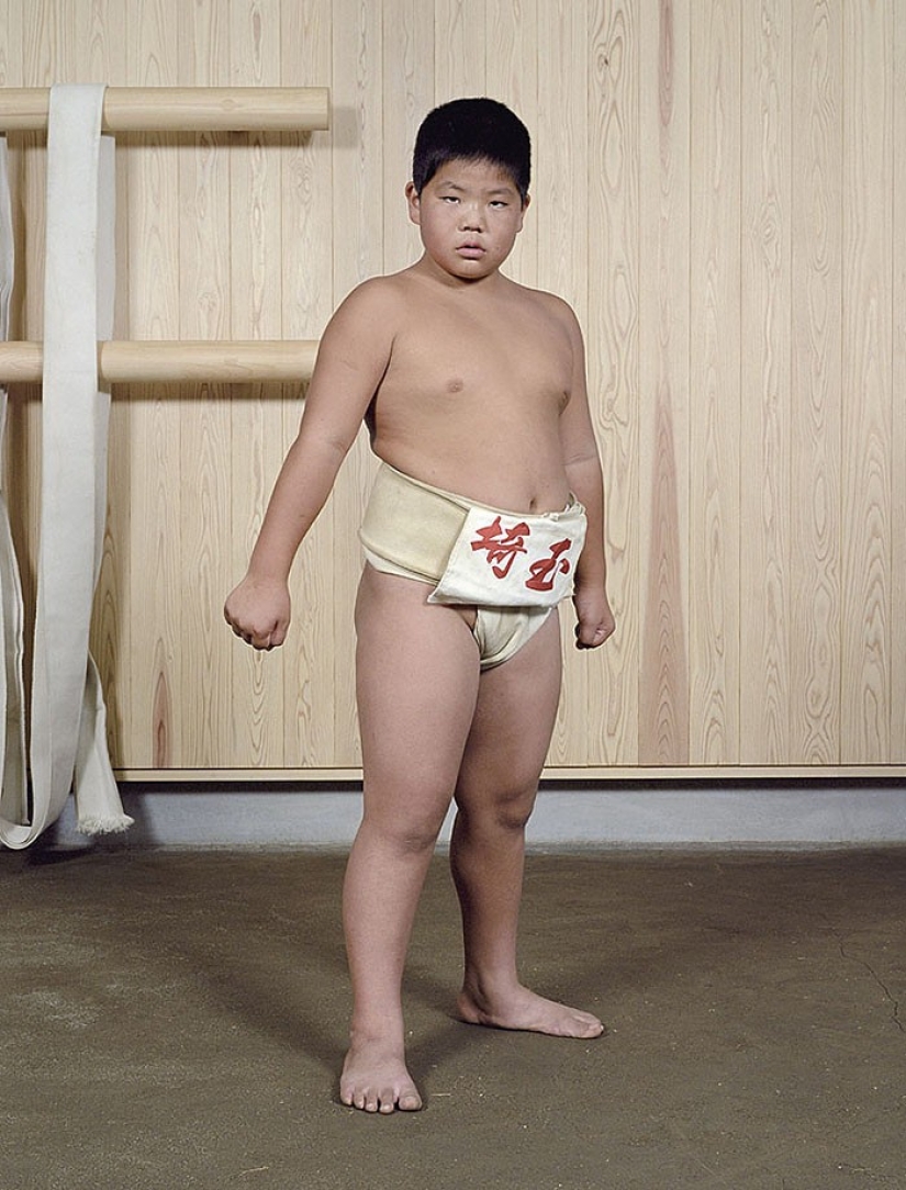 What sumo wrestlers look like in childhood and youth What sumo wrestlers look like in childhood and youth