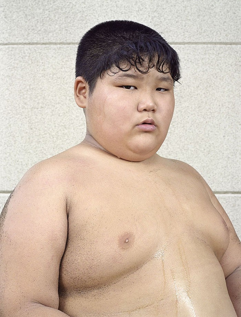 What sumo wrestlers look like in childhood and youth What sumo wrestlers look like in childhood and youth