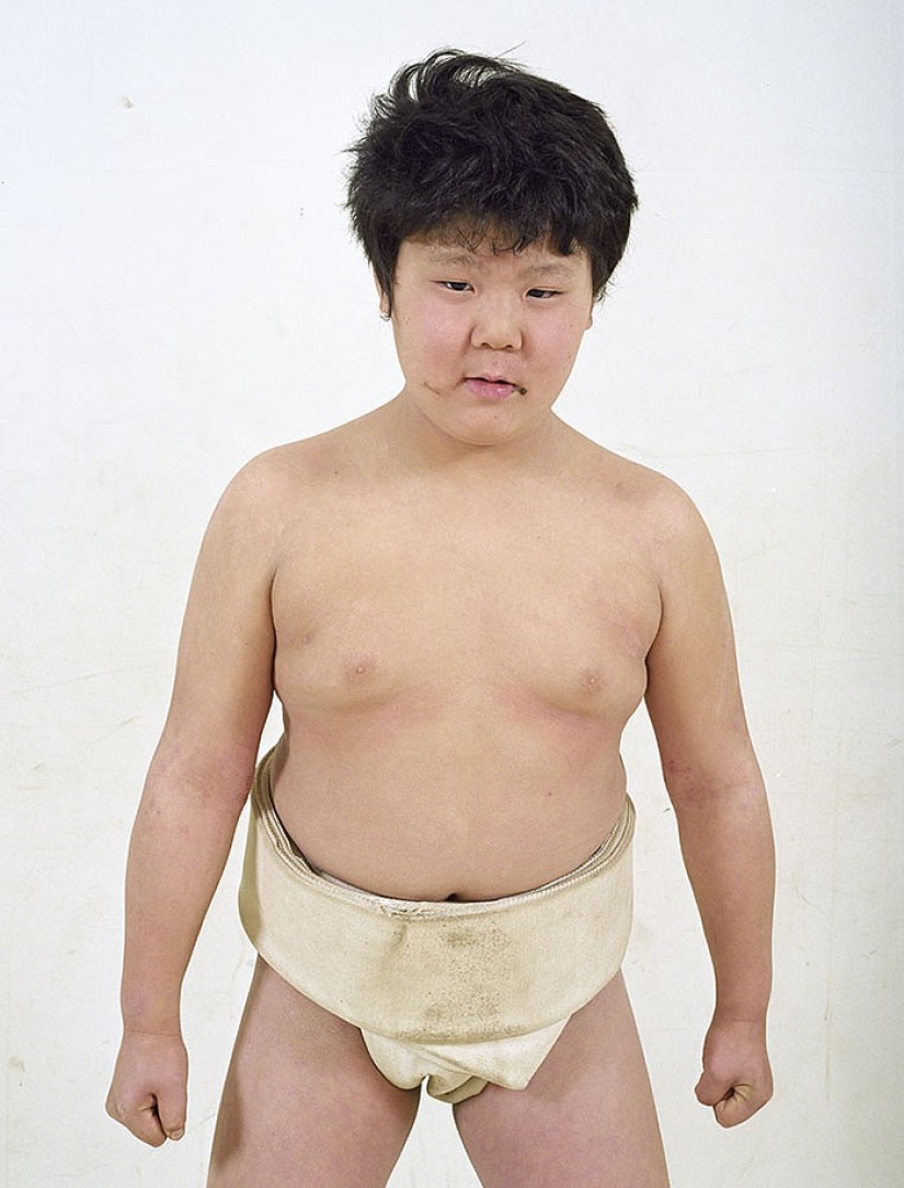 What sumo wrestlers look like in childhood and youth What sumo wrestlers look like in childhood and youth