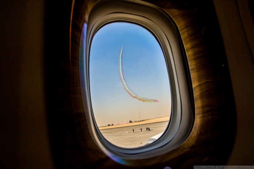 What surprised the Arabs in the "three axes" planes