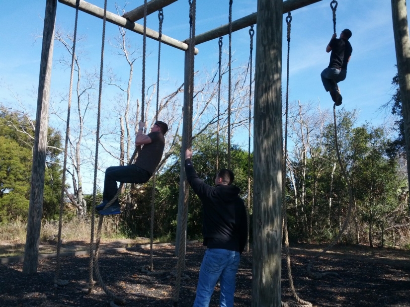 What the barracks look like, where the US Marines live and train