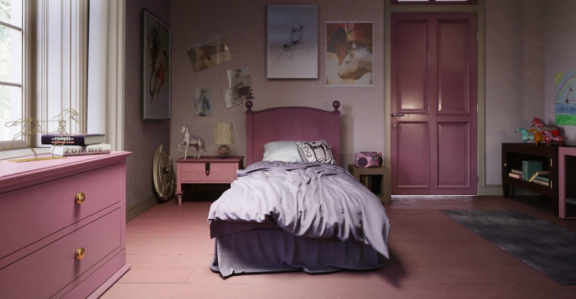 What the bedrooms of cartoon characters look like in real life: 6 designer fantasies