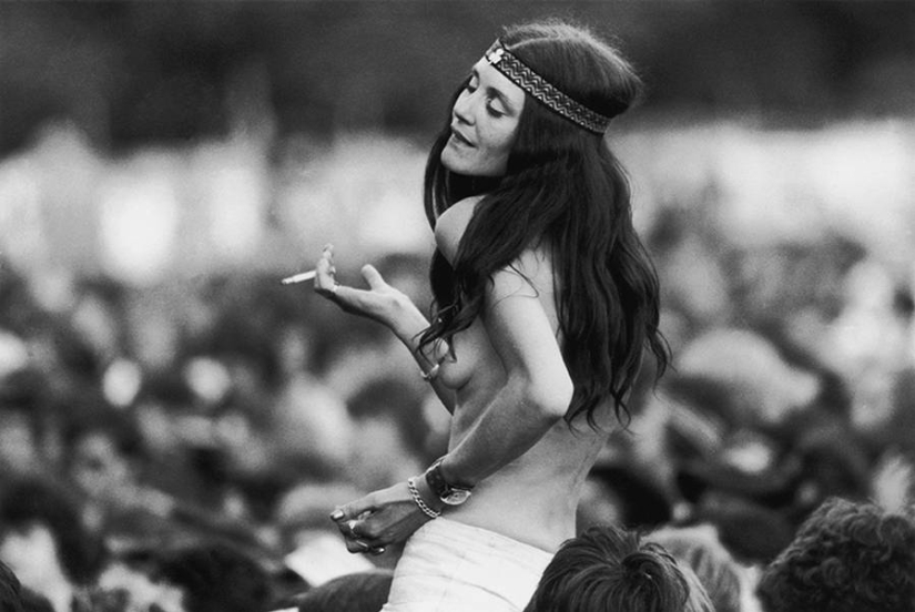 What were the women of the Woodstock Festival like