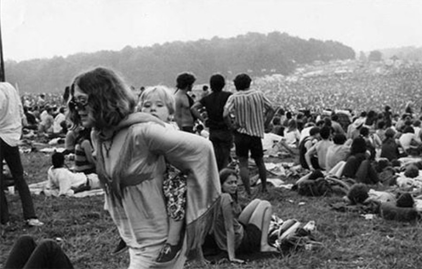 What were the women of the Woodstock Festival like