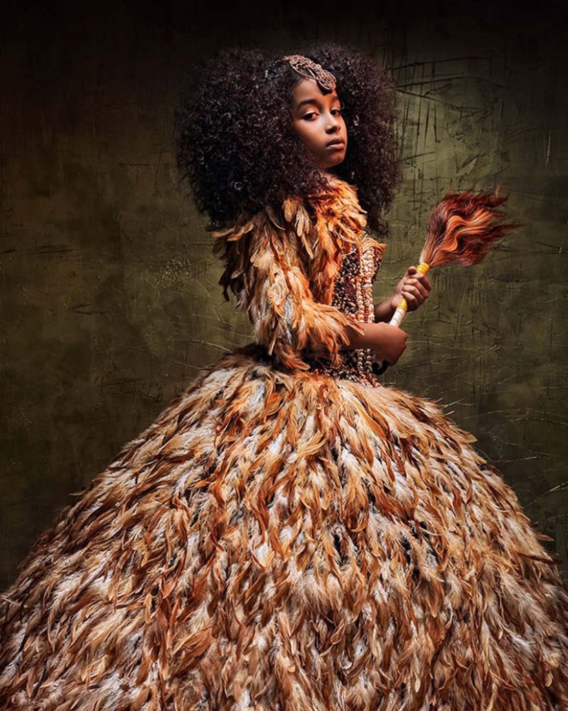 What would Disney princesses look like if they were black