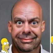 What would Homer Simpson, Lilo and other toons look like in real life?