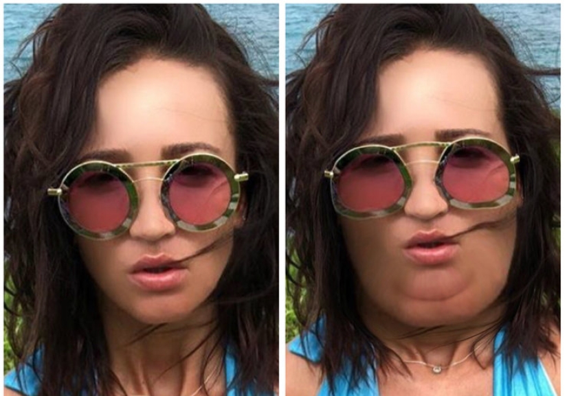 What would Kardashian, Buzova and 19 other stars with a second chin look like