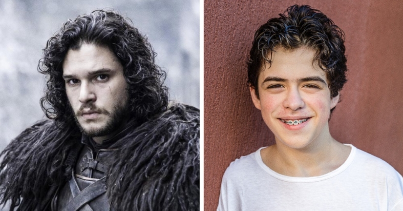 What would movie characters look like if they were played by actors of their real age