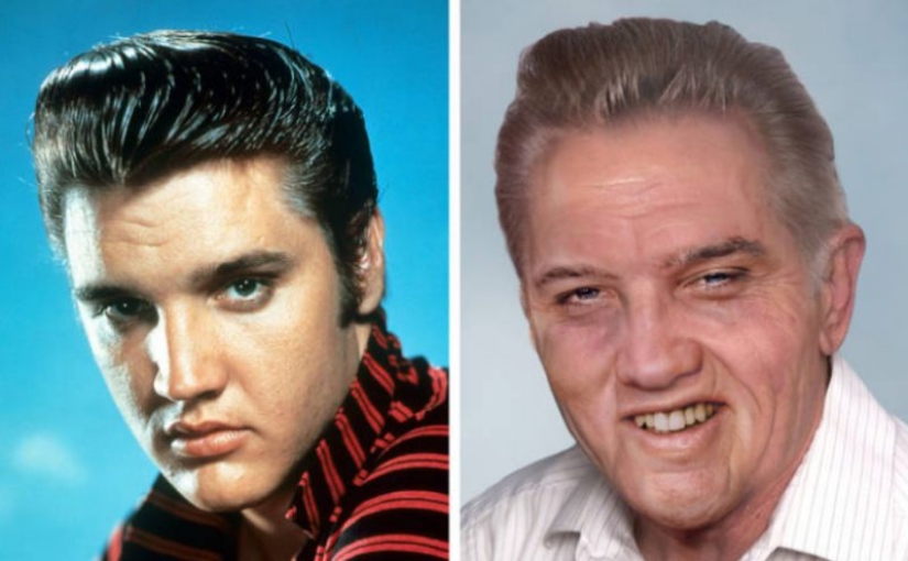 What would the legendary musicians look like today if they were still alive