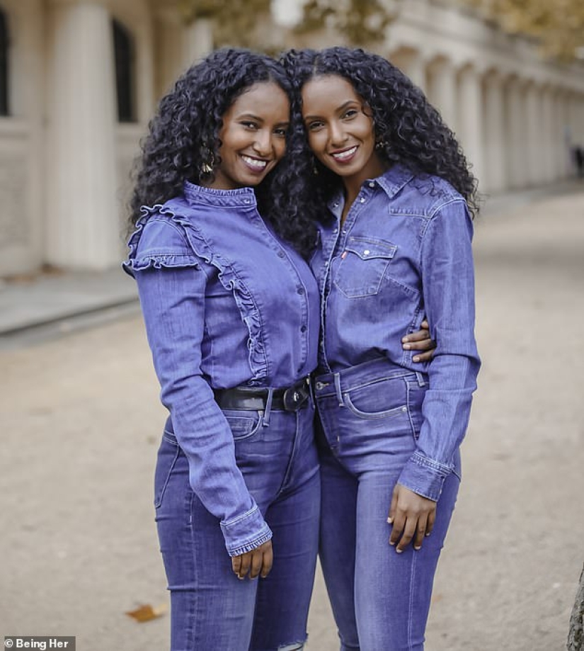 When the heart speaks: deaf-mute twin models shared the secrets of happiness