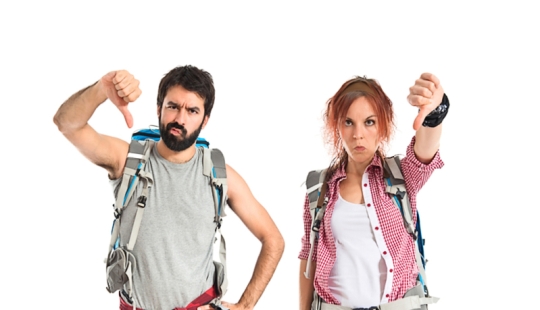 Which countries do the most terrible tourists come from