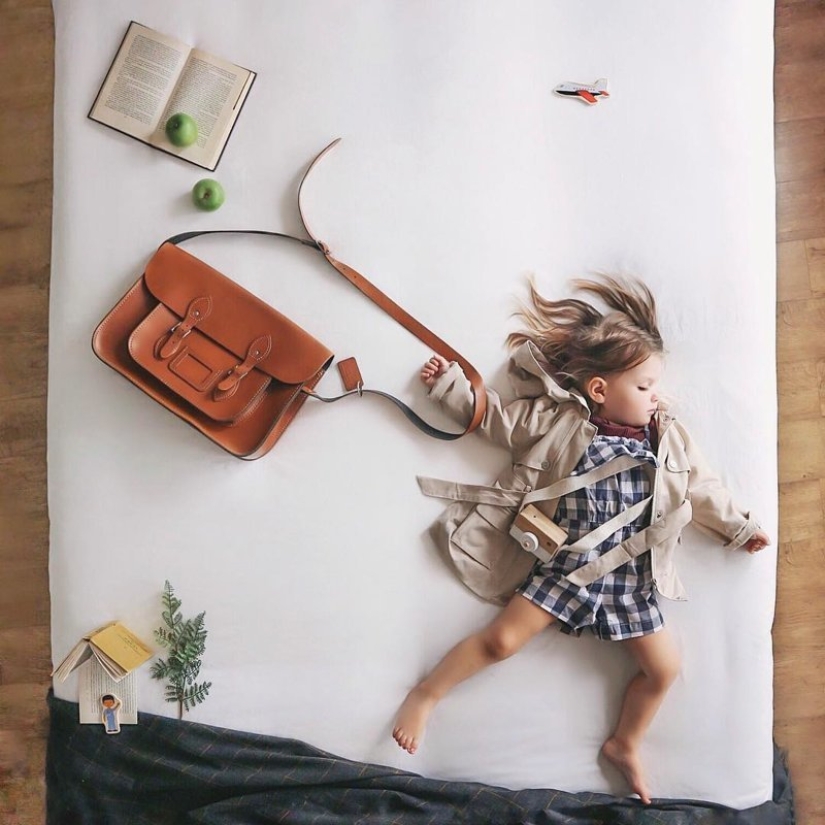 While you're sleeping: French Mom's magical photo series While you're sleeping: French Mom's magical photo series