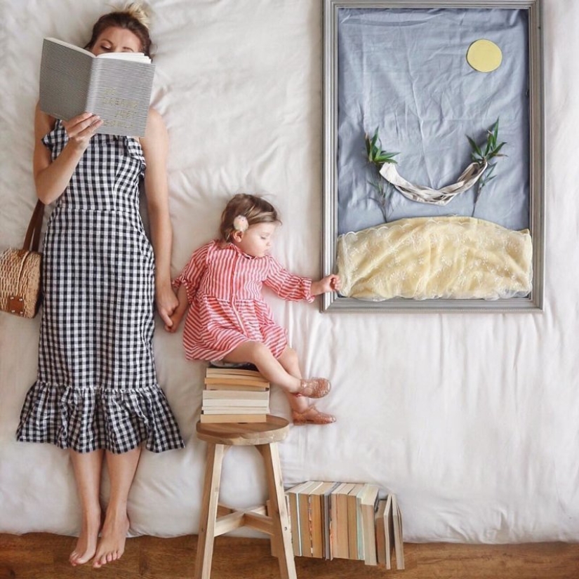 While you're sleeping: French Mom's magical photo series While you're sleeping: French Mom's magical photo series