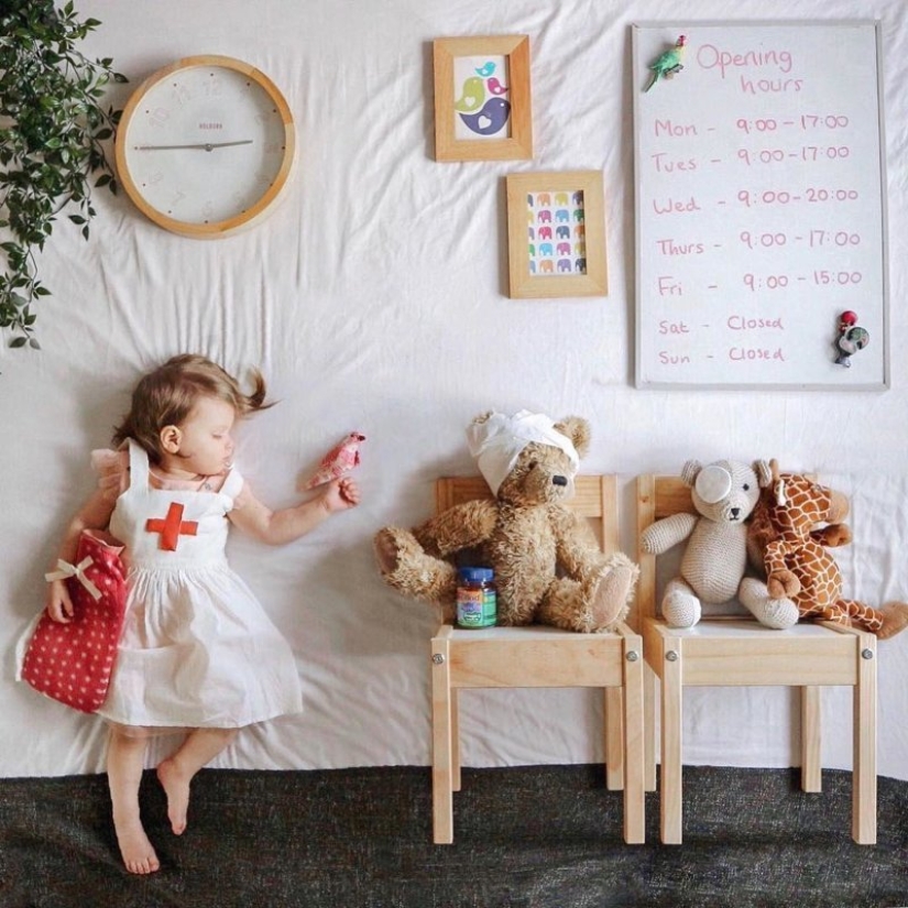 While you're sleeping: French Mom's magical photo series While you're sleeping: French Mom's magical photo series