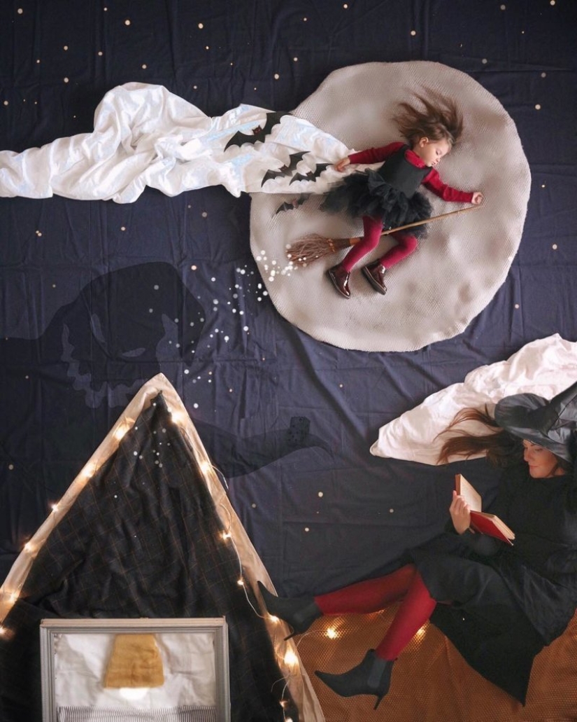 While you're sleeping: French Mom's magical photo series While you're sleeping: French Mom's magical photo series