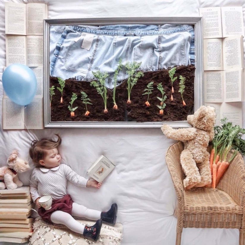 While you're sleeping: French Mom's magical photo series While you're sleeping: French Mom's magical photo series