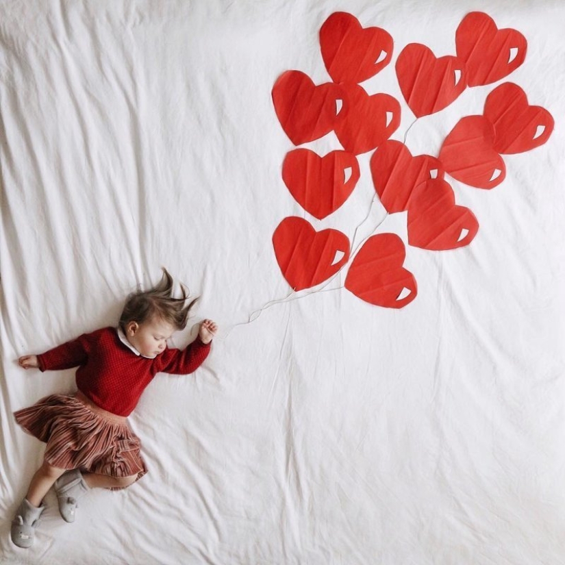 While you're sleeping: French Mom's magical photo series While you're sleeping: French Mom's magical photo series