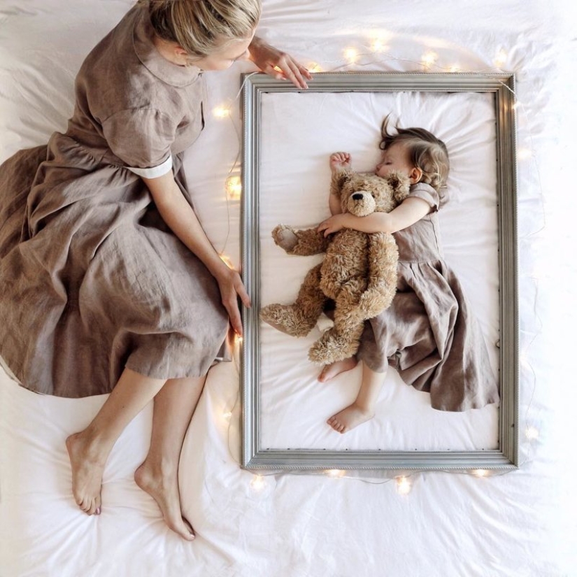 While you're sleeping: French Mom's magical photo series While you're sleeping: French Mom's magical photo series