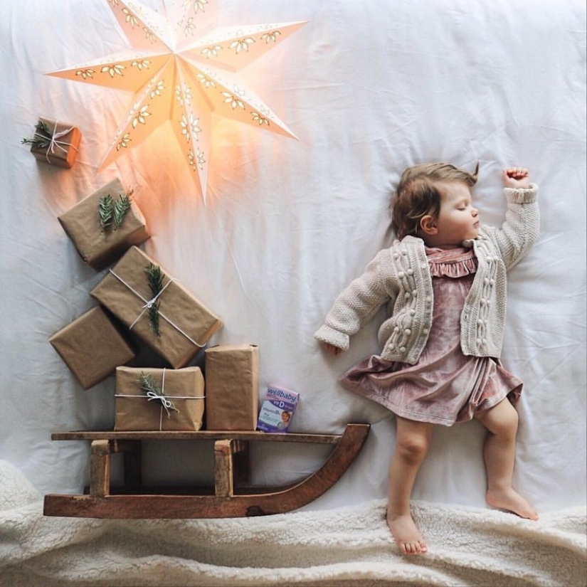 While you're sleeping: French Mom's magical photo series While you're sleeping: French Mom's magical photo series