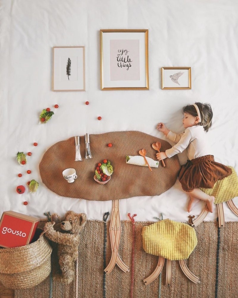 While you're sleeping: French Mom's magical photo series While you're sleeping: French Mom's magical photo series