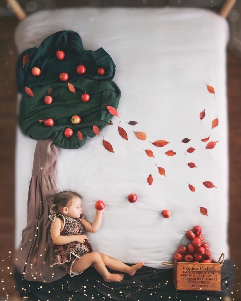 While you're sleeping: French Mom's magical photo series While you're sleeping: French Mom's magical photo series