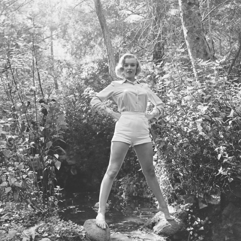 "Who is this Marilyn Monroe?" was the answer in LIFE magazine when they received these photos