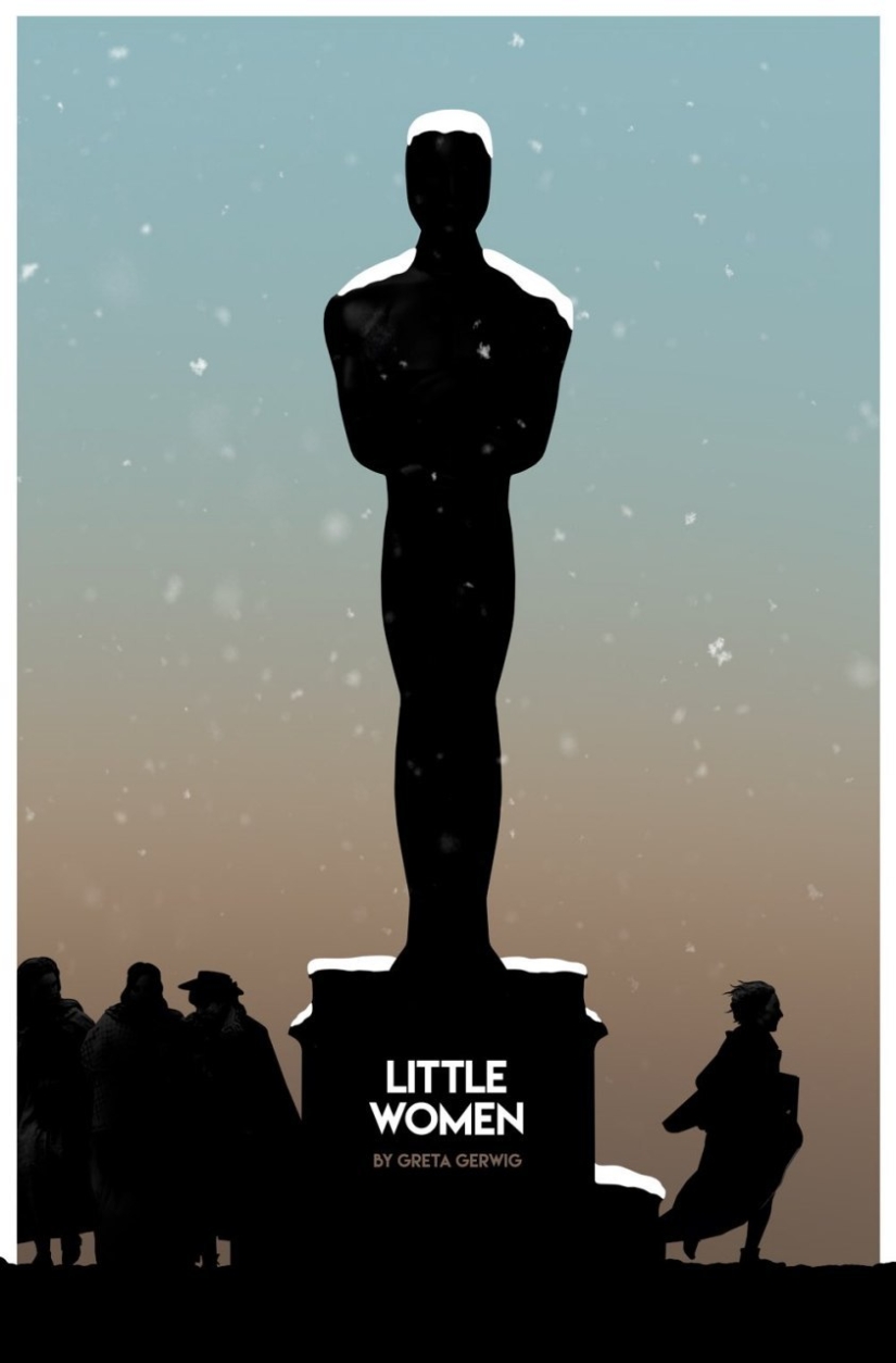 Who will receive the coveted Oscar in 2020: posters with the main nominees for the award