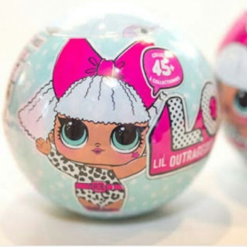 Why do children like Kinder for 2.5 thousand rubles so much, or What is an L.O.L. doll?