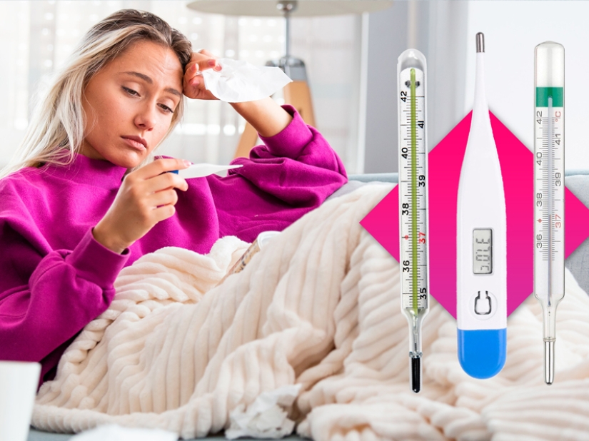 Why do some people put a thermometer under their arm, others in their mouths, and some...