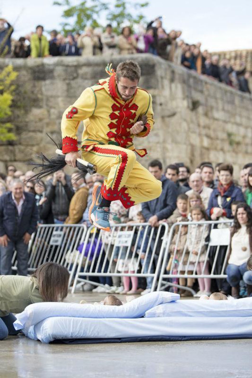 Why do Spaniards dress up as demons and jump over babies Why do Spaniards dress up as demons and jump over babies
