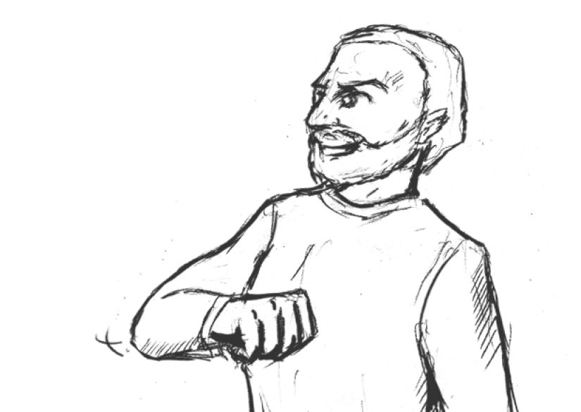 Why do we scratch the back of our heads when we think? How did traditional Russian gestures appear