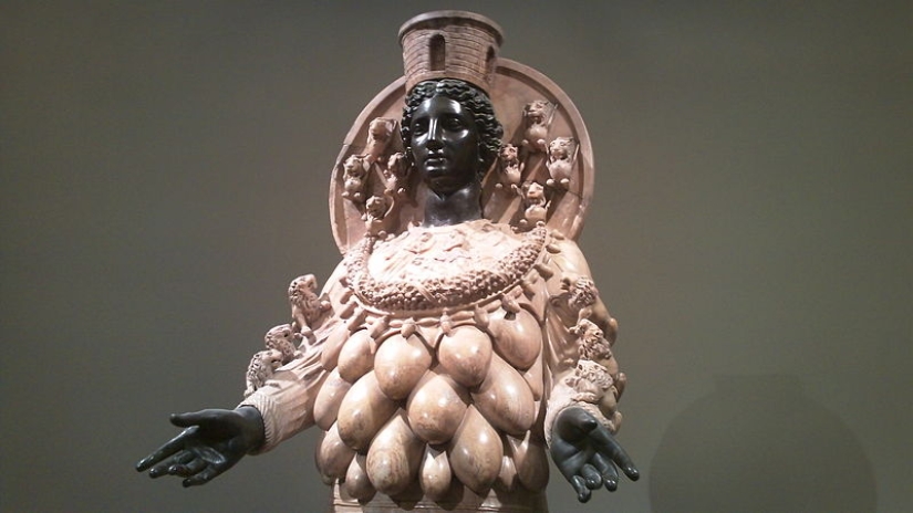 Why is humanity so attracted to the image of three-breasted women