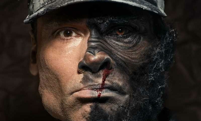 Wild soldiers: Russian photographer showed how soldiers turn into animals