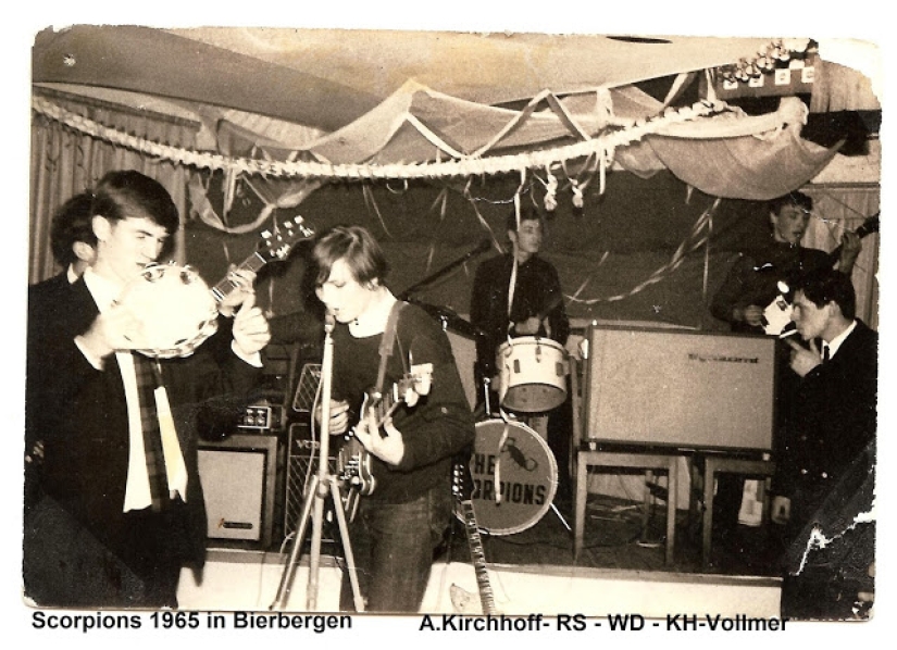 Wind of Start: imágenes raras de la banda Scorpions al comienzo de su carrera Wind of Start: imágenes raras de la banda Scorpions al comienzo de su carrera