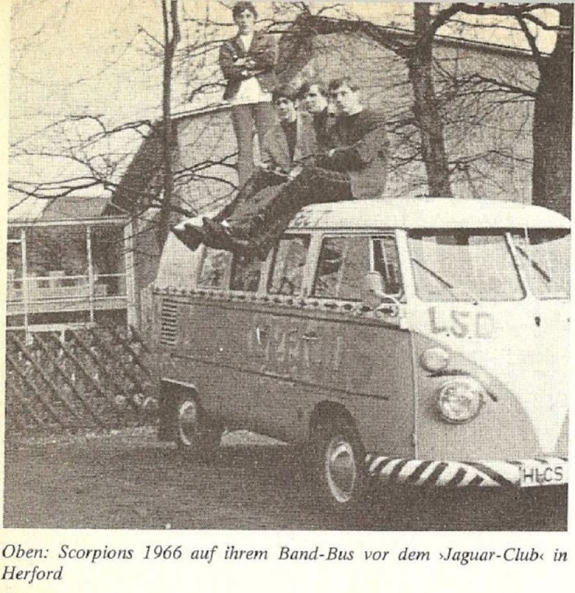 Wind of Start: imágenes raras de la banda Scorpions al comienzo de su carrera Wind of Start: imágenes raras de la banda Scorpions al comienzo de su carrera