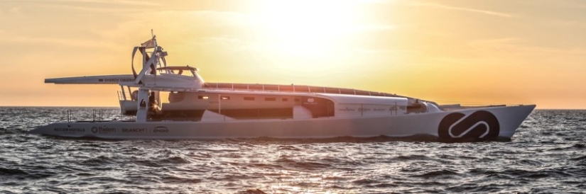 Wind, solar and wave energy: the first modern fuel-free vessel will embark on a 6-year cruise