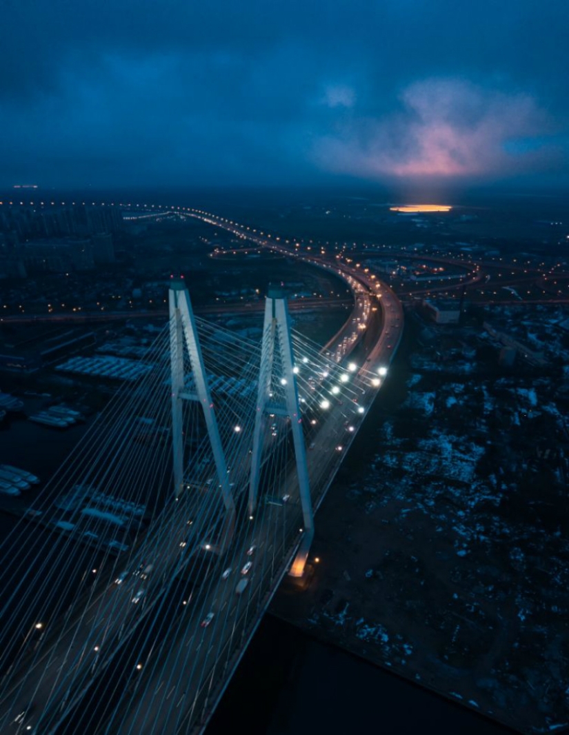 Winter St. Petersburg is not as scary as it is painted